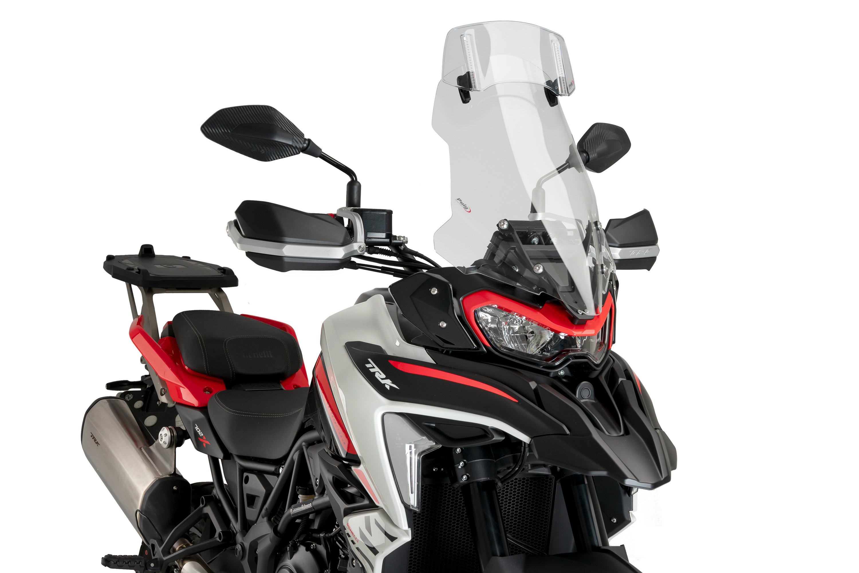 C Pula Touring Con Visera Para Motocicleta Benelli Trk X