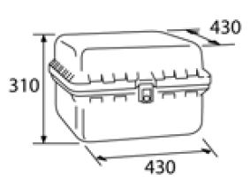 Puig (プーチ) ビッグボックス ブラック0390N 0390N-tops.edu.ng