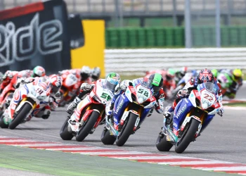 Voltcom Crescent Suzuki luch&oacute; en Misano