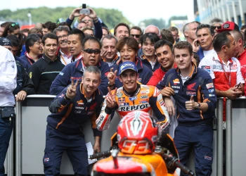 Monumental segunda posición para Márquez en el Gp de Holanda ccondicionado por el mal tiempo