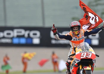 Sensacional séptima victoria de Marquez en Sachsenring; Pedrosa consiguió la sexta plaza