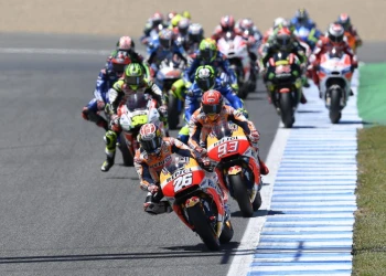 Histórica victoria en Jerez de un imparable Pedrosa, Márquez segunda posición.