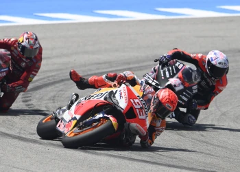 Márquez nearly reached the podium in Jerez