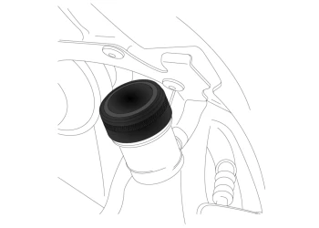 Rear Brake Fluid Reservoir Cover