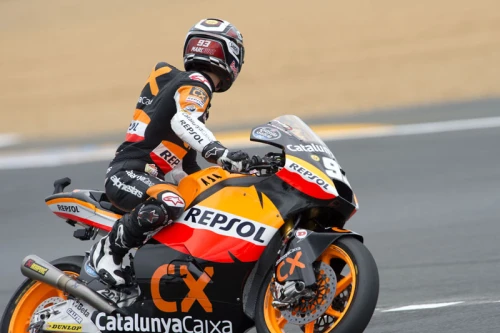 Positivos entrenamientos de Marc M&aacute;rquez en Le Mans