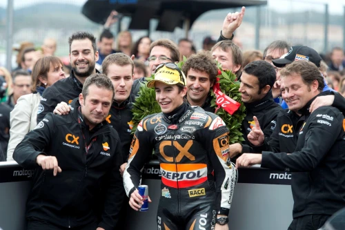 Catalunya Caixa i Marc M&aacute;rquez, Campions del M&oacute;n