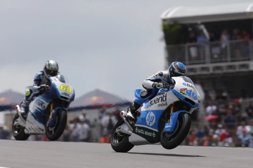 Tito Rabat jusqu'&agrave; la deuxi&egrave;me marche du podium &agrave; Austin et Espargar&oacute; pas seulement une chute