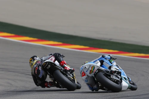 HP Tuenti Double podium 40 in the Grand Prix of Aragon