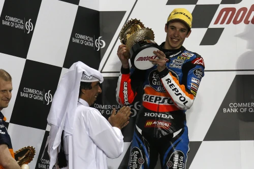 M&aacute;rquez es segundo y Rins quinto en una emocionante carrera