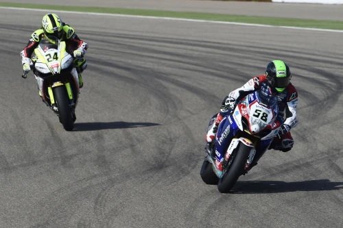 Laverty fights back at Aragon