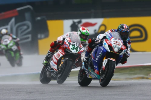 Debut podium for Lowes at a rain soaked Assen