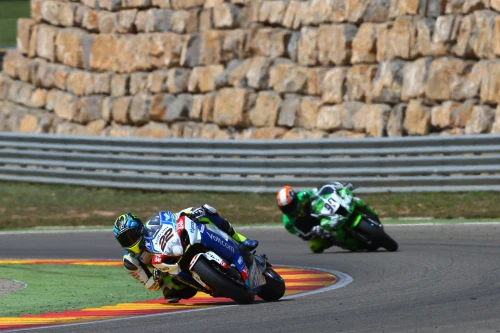 Hard earned points for Voltcom Crescent Suzuki in Aragon electronics debut