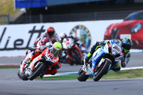 Top ten for Lowes after dramatic day at Assen for Voltcom Crescent Suzuki