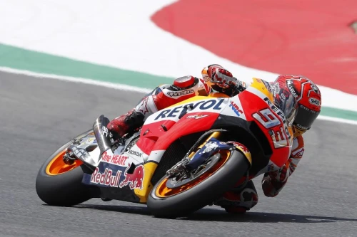 Difícil carrera para Márquez y Pedrosa en Mugello