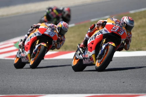 Doble podi per Repsol Honda Team a Catalunya