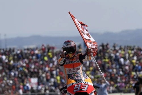 Course Master-Class pour Marquez et Pedrosa, première et second à Motorland Aragon