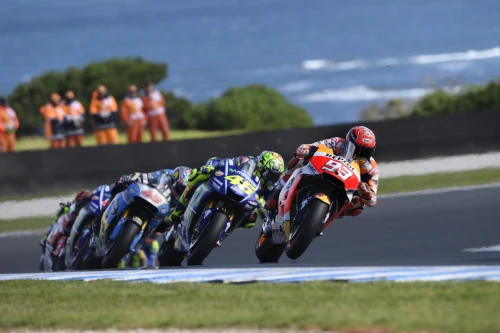 Marc Marquez takes a momentous victory at dry Phillip Island