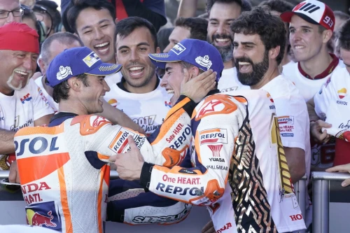 Marc Marquez remporte le Championnat du Monde MotoGP 2017 à Valencia