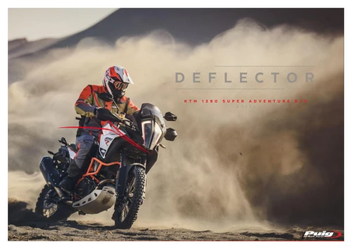 Nous deflectors Puig per la KTM 1290 Super Adventure R / S / T i 1090 Adventure / R