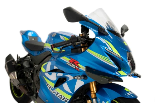 Puig officially presents its spoiler line "Downforce" for the high-end liter bikes.