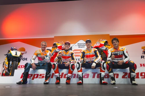 Repsol Honda présente son équipe pour la saison 2019