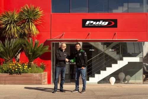 Puig and Kawasaki Racing Team renew their technical collaboration