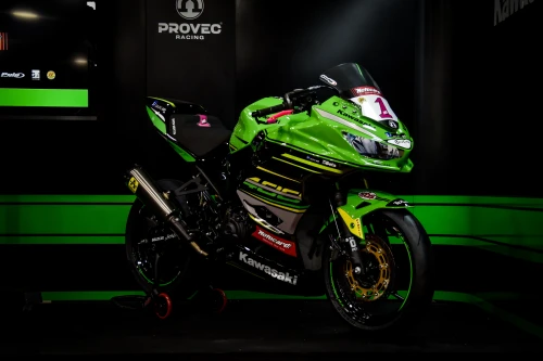 Presentation of Kawasaki Provec with Ana Carrasco