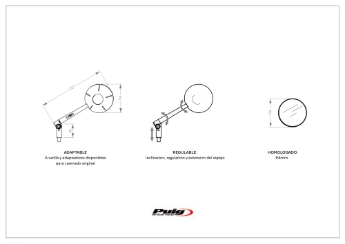 Puig presenta el nuevo retrovisor Retro