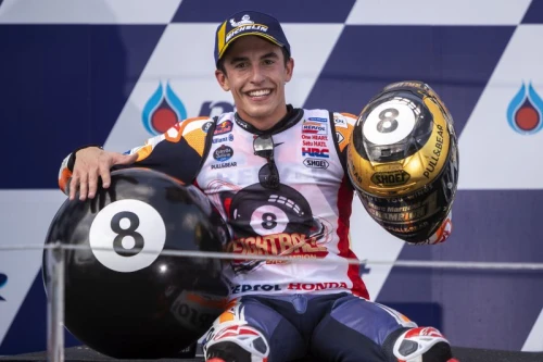 The HONDA HRC team is proclaimed MOTO GP champion with Marc Márquez