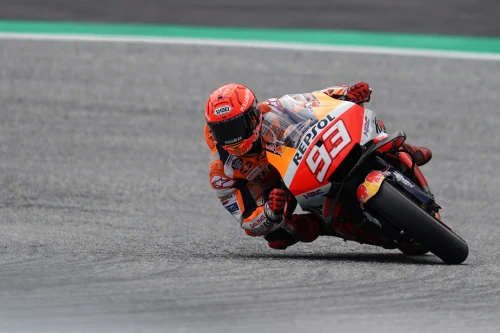 Márquez persigue la victoria en Austria