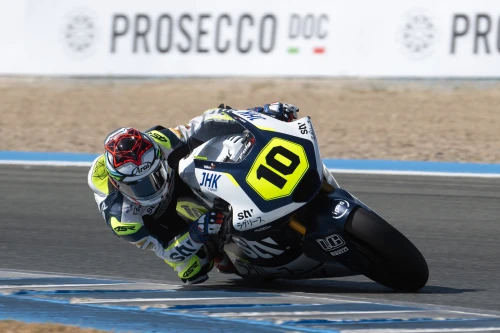 Álvaro Carpe, unstoppable in the Junior GP: remains leader