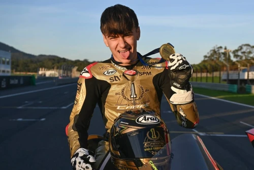 Álvaro Carpe, Campione del Mondo Junior GP 2024