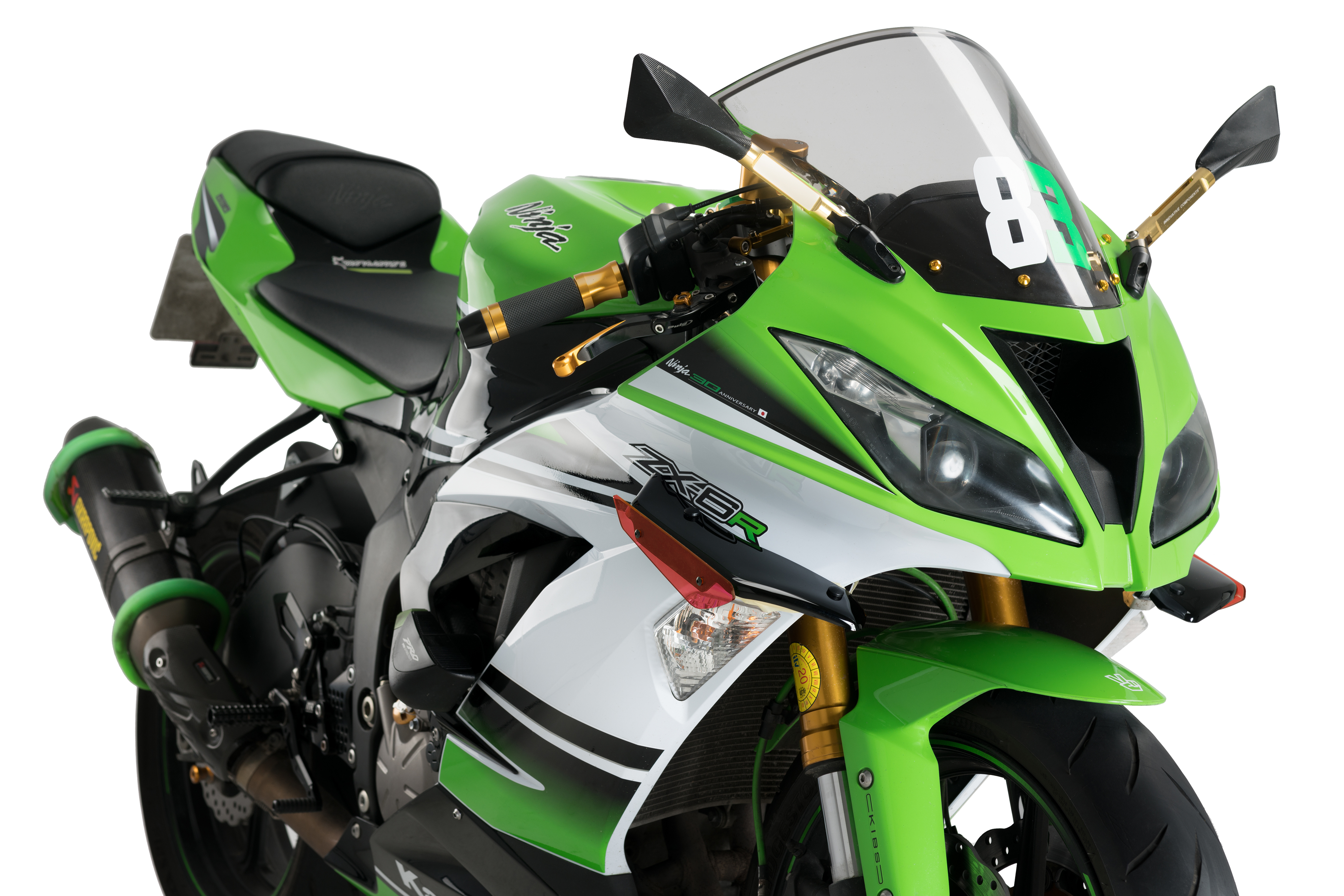 Downforce Sport Side Spoilers for motorcycle KAWASAKI ZX-6R 