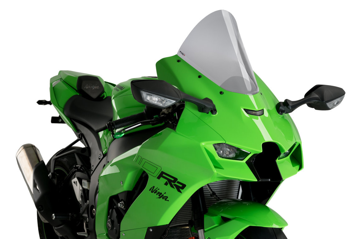 安い定番人気在庫あり Puig 4053W スクリーン Kawasaki ZX-10R (06-07)/ ZX-6R (05-08) [クリア] プーチ レーシング タイプ フロント