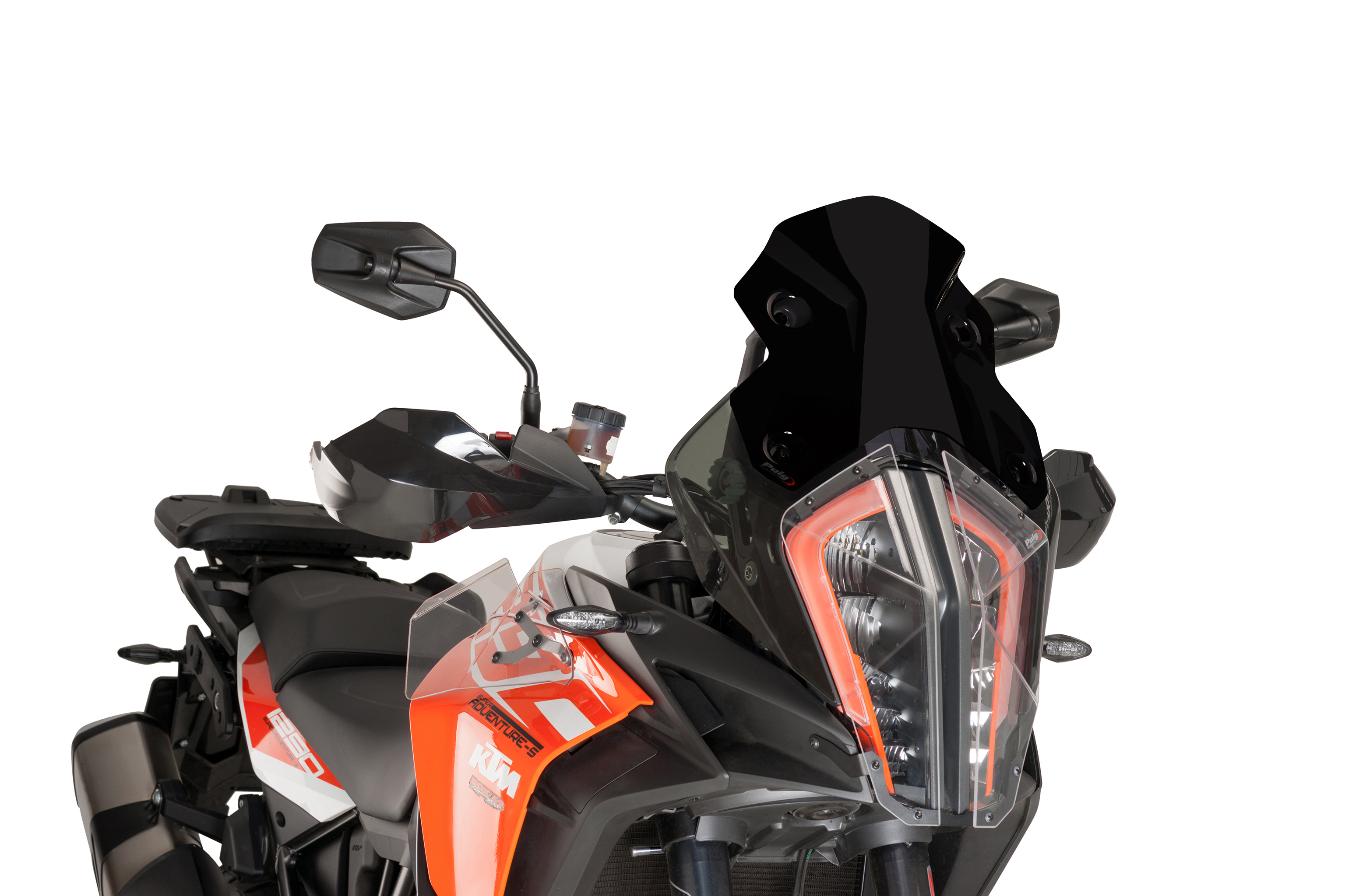 Sport Screen for motorcycle KTM 1290 SUPER ADVENTURE S 2018 - Puig Hi ...