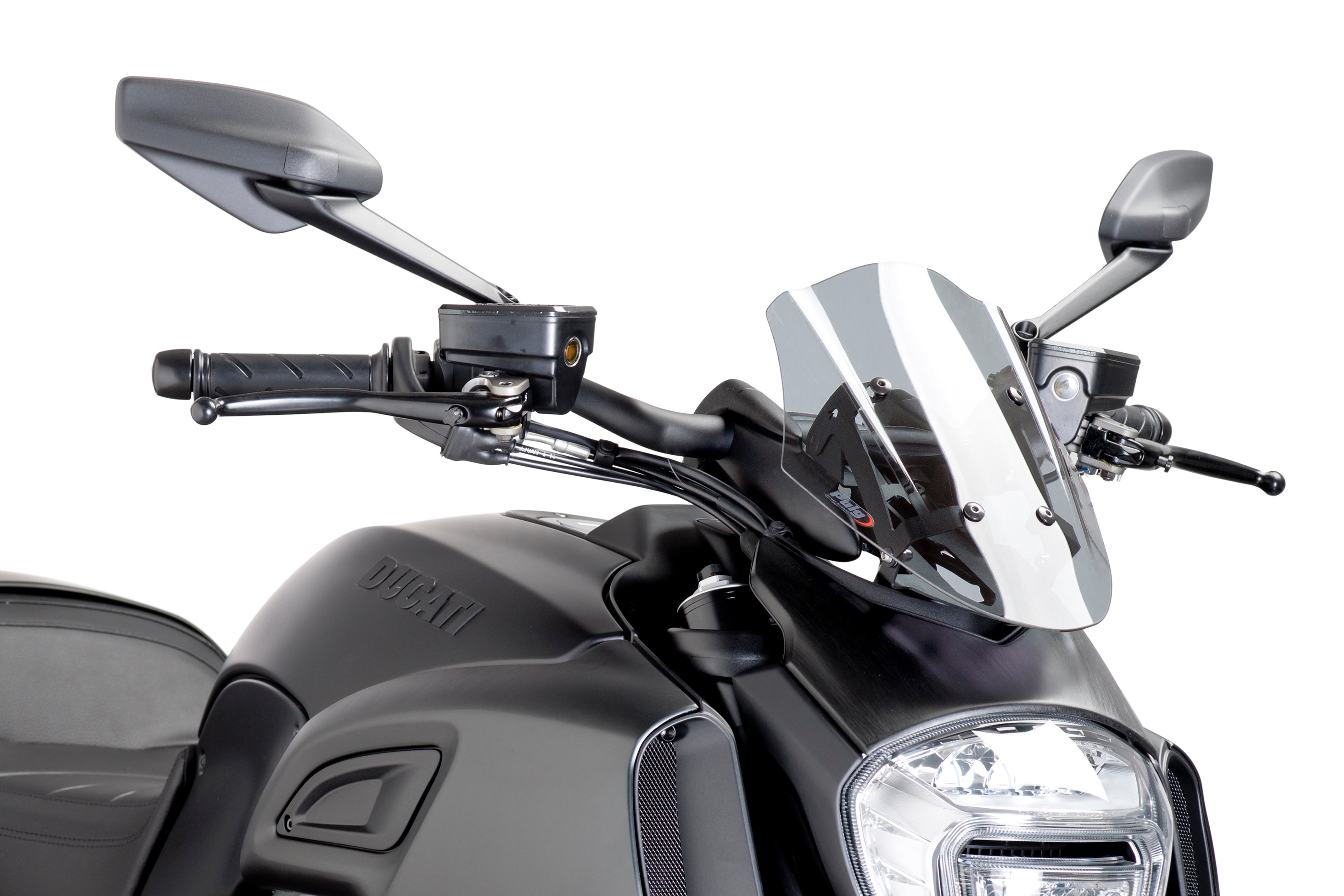 Puig 7570N NEW GENERATION ADJUSTABLE [BLACK] DUCATI DIAVEL (14-18 