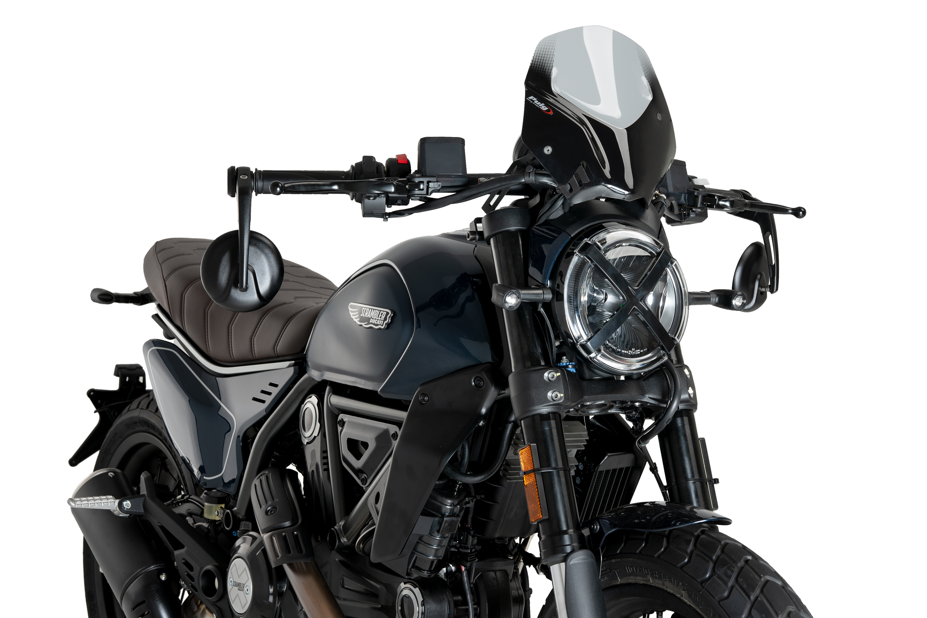 Ducati scrambler deals windshield