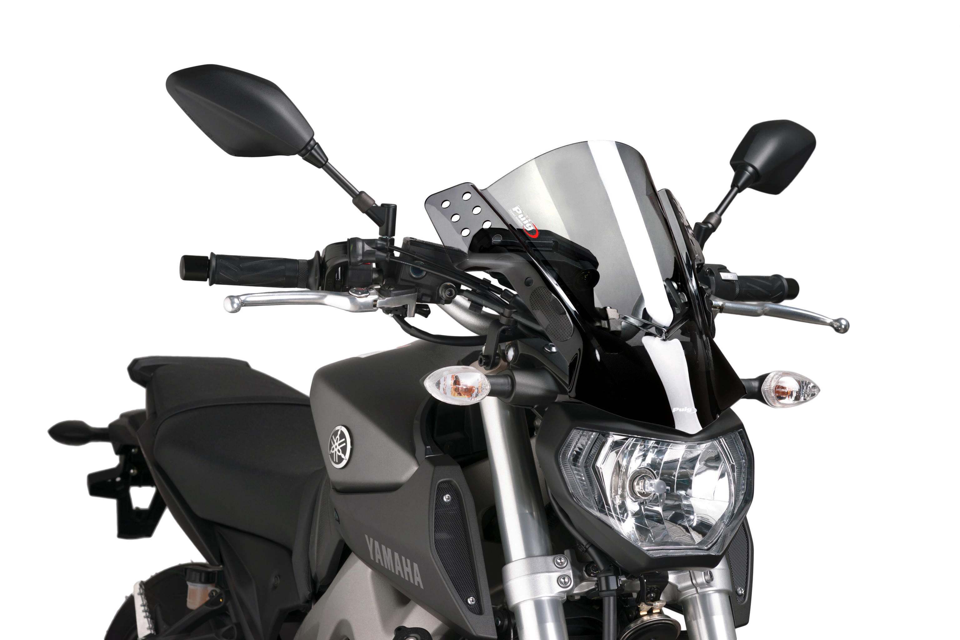 Puig 6894W WINDSHIELD RAFALE [CLEAR] YAMAHA MT-09 (13-16) MT-07 (14-23) プーチ  クリアランス スクリーン カウル