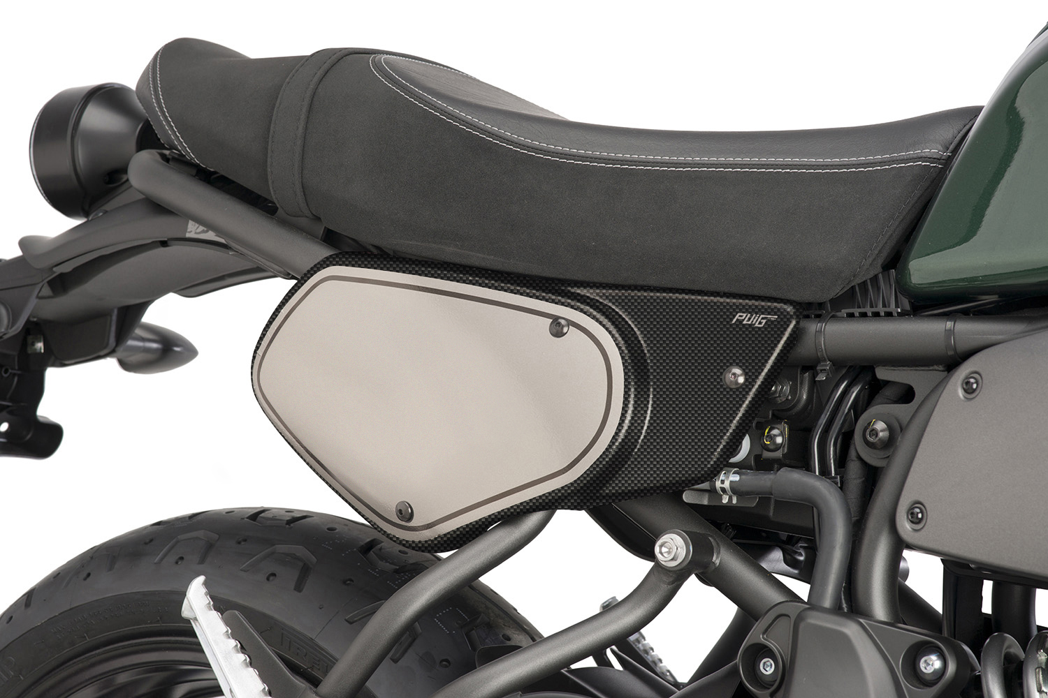 Retro Side Covers for motorcycle YAMAHA XSR700 2017 - Puig Hi-Tech